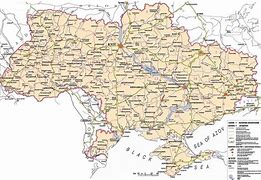 Image result for Map of Ukraine Cities