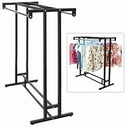Image result for Homemade Clothes Hanger Rack