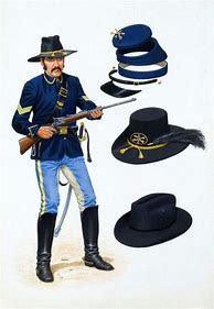 Image result for U.S. Cavalry Officer Uniforms Indian Wars