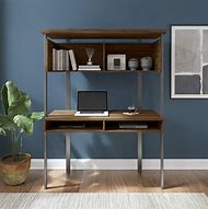 Image result for Small Home Office Desk Hutch