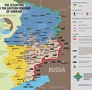Image result for Map of Ukraine Civil War