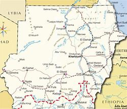 Image result for Countries East to Sudan