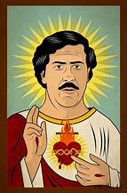 Image result for Pablo Escobar Saint