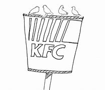 Image result for KFC Bucket Drawing