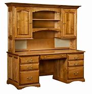 Image result for Amish Desk with Hutch