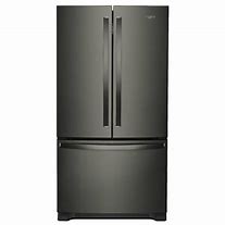 Image result for Whirlpool Black Stainless Steel Refrigerator