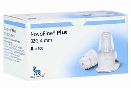 Image result for Novofine Plus Pen Needle 32 Gauge, 4Mm- 100Ct (1-4 Box)