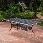 Image result for Rectangle Outdoor Dining Table