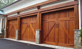 Image result for Wood Style Garage Doors