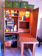 Image result for Small Office Armoire Desk