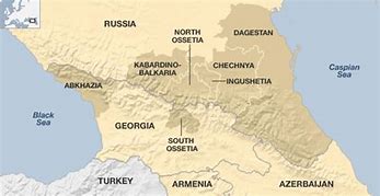 Image result for North Caucasus Map