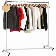 Image result for rolling clothing racks