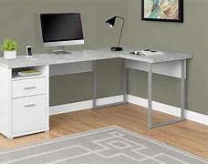 Image result for Grey White Desk