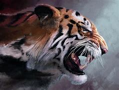 Image result for Awesome Tiger Ripping through Wallpaper