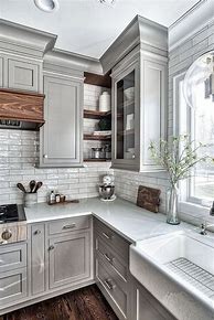 Image result for Lowe's Rustic Kitchen Cabinets