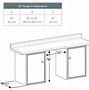 Image result for Undercounter Refrigerator Dimensions