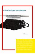 Image result for Cascading Flocked Space-Saving Hangers