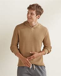 Image result for Waffle Knit Men's Hoodie