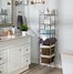 Image result for Wicker Bathroom Storage Towers