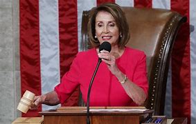 Image result for Pelosi in the Chair