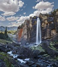 Image result for Bridal Veil Falls Colorado Ice