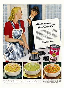 Image result for images fifties ads women in cocktail aprons