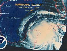 Image result for Hurricane Gilbert Track