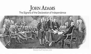 Image result for John Adams Declaration