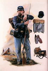 Image result for Civil War Infantry