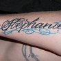 Image result for Cursive Name Tattoos