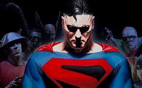 Image result for Alex Ross Superman Wall