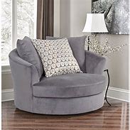 Image result for Oversized Round Accent Chair
