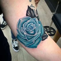 Image result for Blue Rose Tattoos for Men