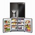 Image result for lg smart refrigerator black