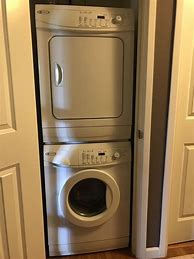 Image result for Full Size Stackable Washer and Gas Dryer