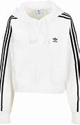 Image result for White Adidas Striped Hoodie