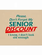 Image result for Senior Discount Card Sample