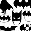Image result for White Batman in Black Background