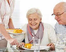 Image result for Happy Senior Citizen Dinner