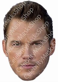 Image result for Chris Pratt Mask Signed