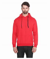 Image result for Red Hooded Zip Sweatshirt