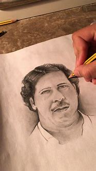 Image result for Pablo Escobar Drawing