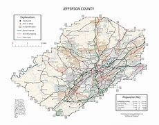 Image result for Jefferson County Alabama Map