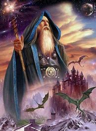 Image result for Merlin The Wizard Art