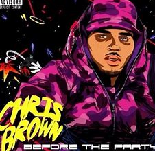 Image result for Chris Brown Party Album Cover