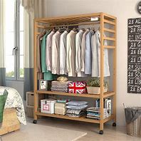 Image result for Wooden Clothing Rack