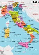 Image result for Map of Italy Regions and Cities