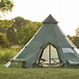 Image result for Guide Gear Deluxe 18' X 18' Teepee Tent, Unisex, Steel/Mud/Shell