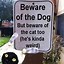 Image result for Beware Dog Funny