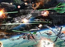Image result for Star Wars Space Battle Painting
